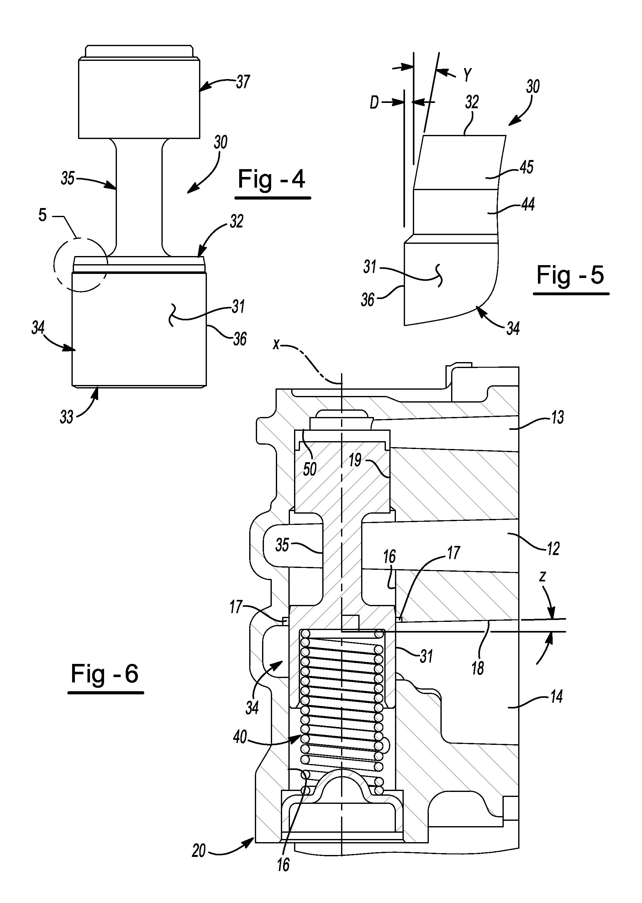 Low gain pressure relief valve for a fluid pump