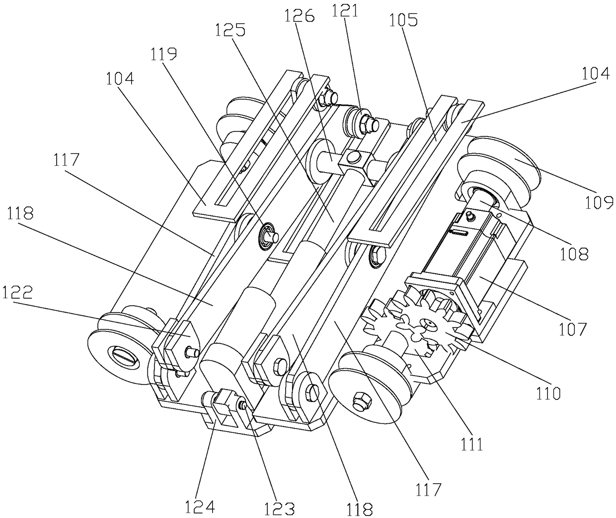 Intelligent automatic dish conveying system