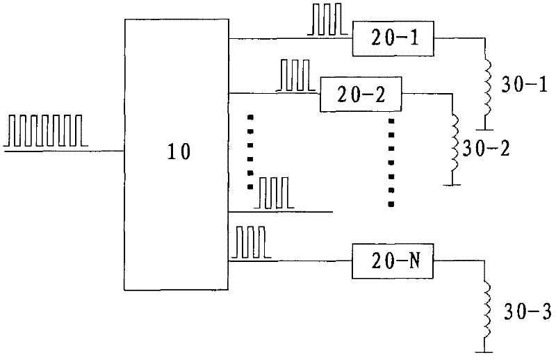 Electromagnetic ultrasonic signal superposition method