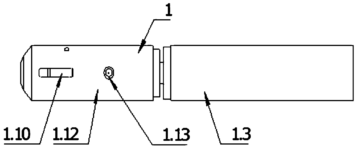 An axially balanced slotting pressure relief and anti-reflection device for gas drainage drilling