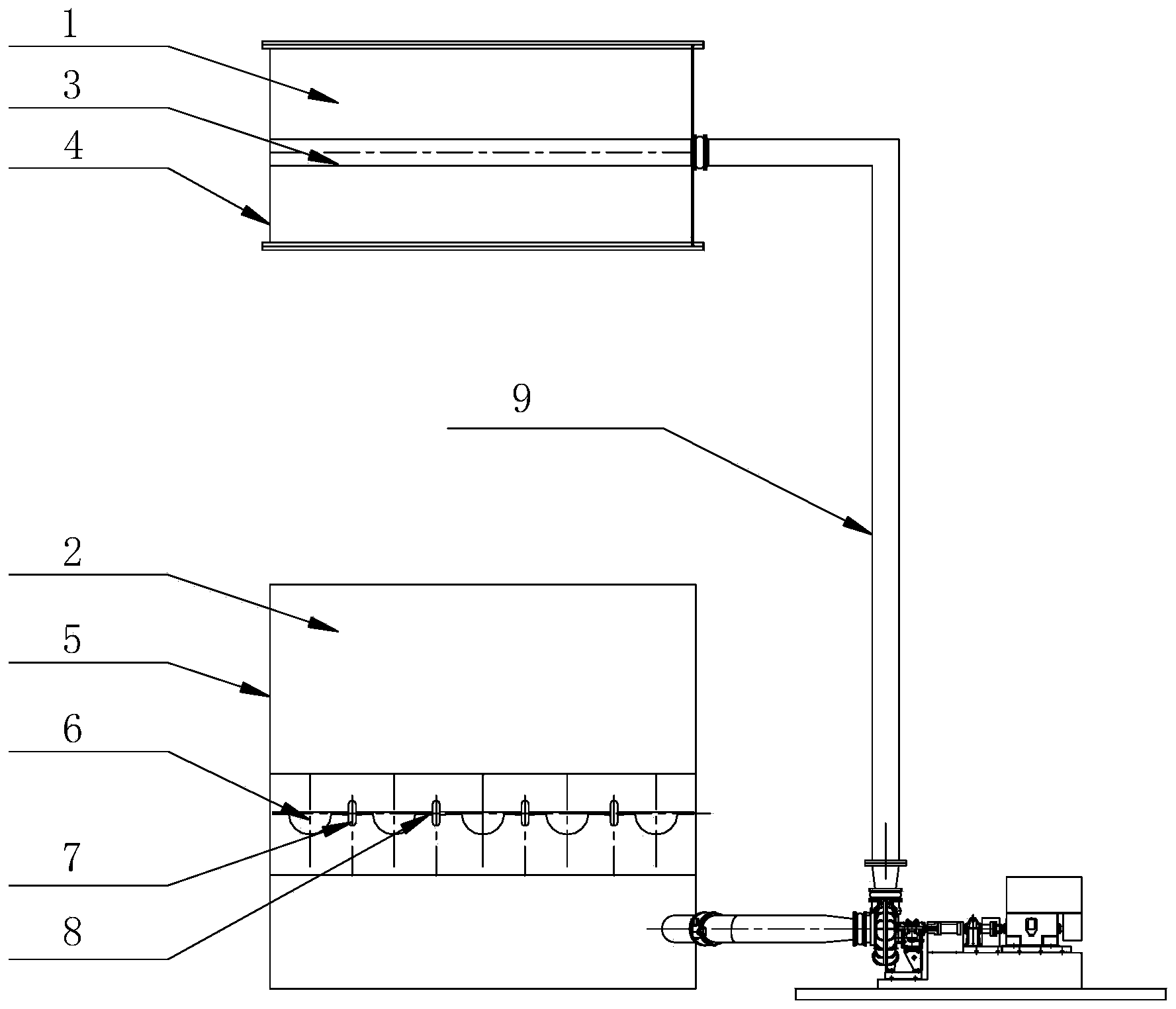 Desulfurization beneficiating device and refitting method thereof applied to existing equipment