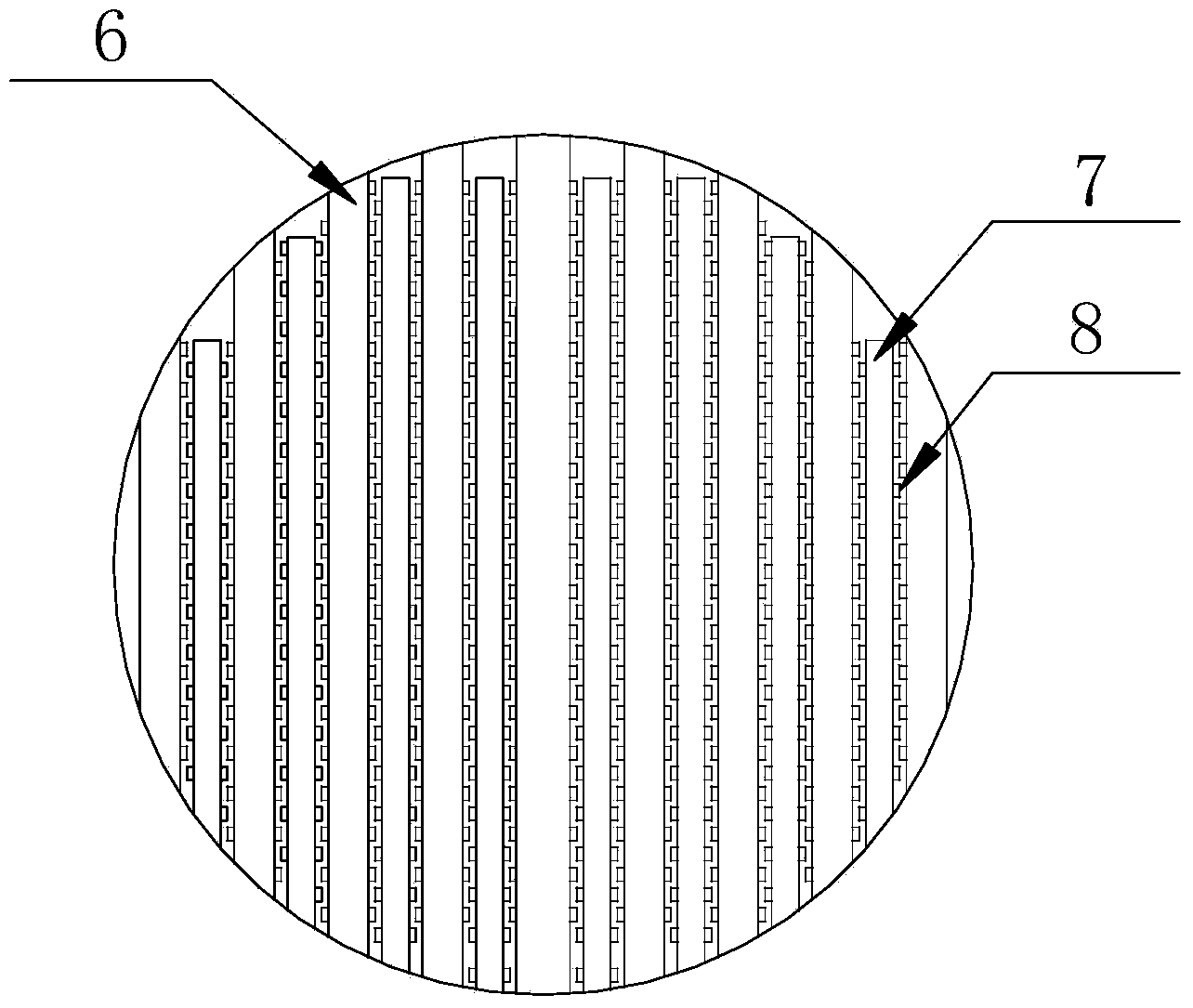 Desulfurization beneficiating device and refitting method thereof applied to existing equipment