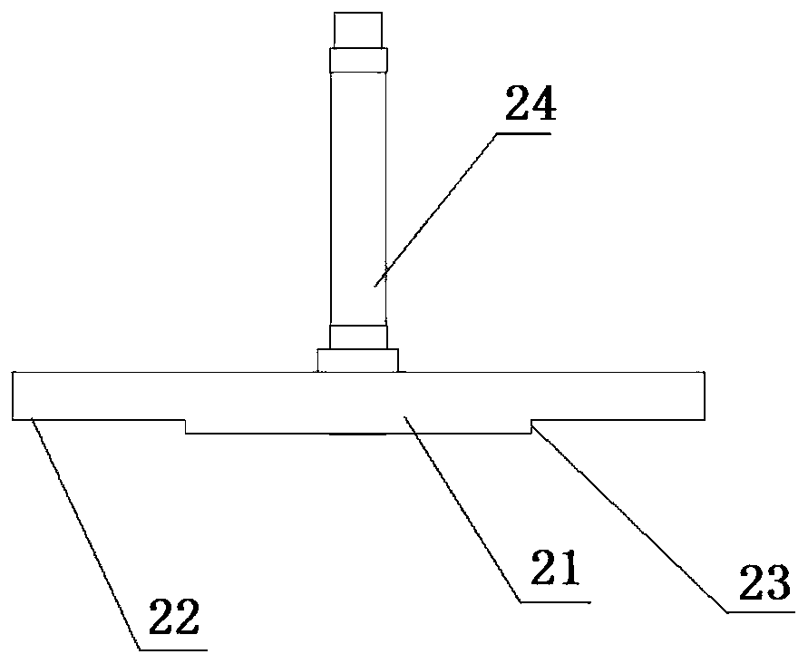 Workpiece transfer trolley