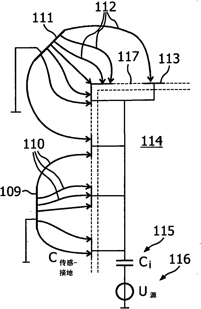 Capacitive type proximity sensor