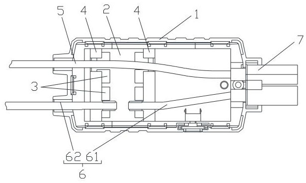 Automobile intelligent starting module and starting method adopting same