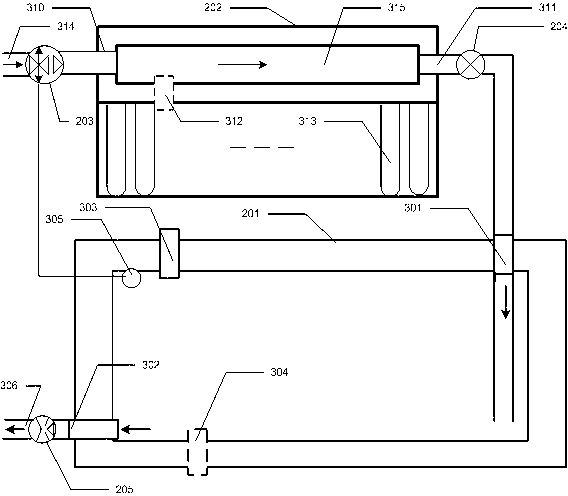 Brand-new serial structure solar water heater system