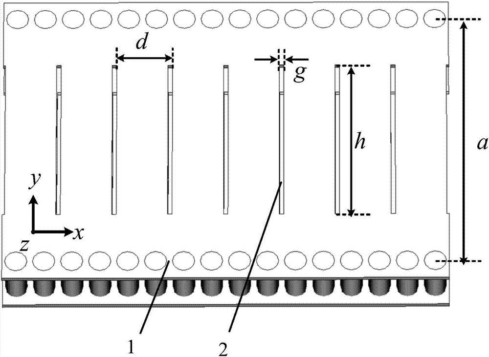 Substrate integrated spoof surface plasmon polariton waveguide