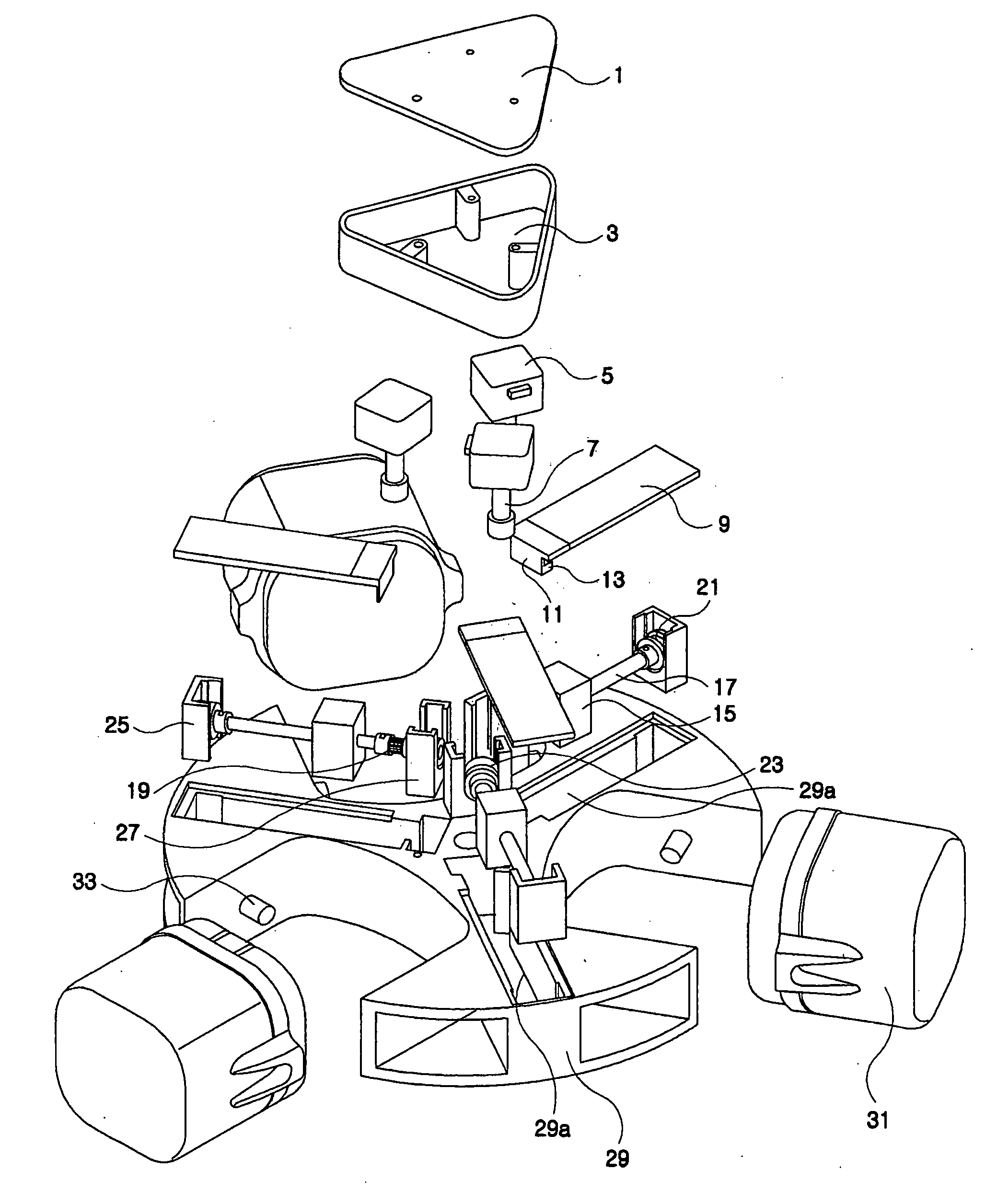 Automatic balance adjusting centrifuge