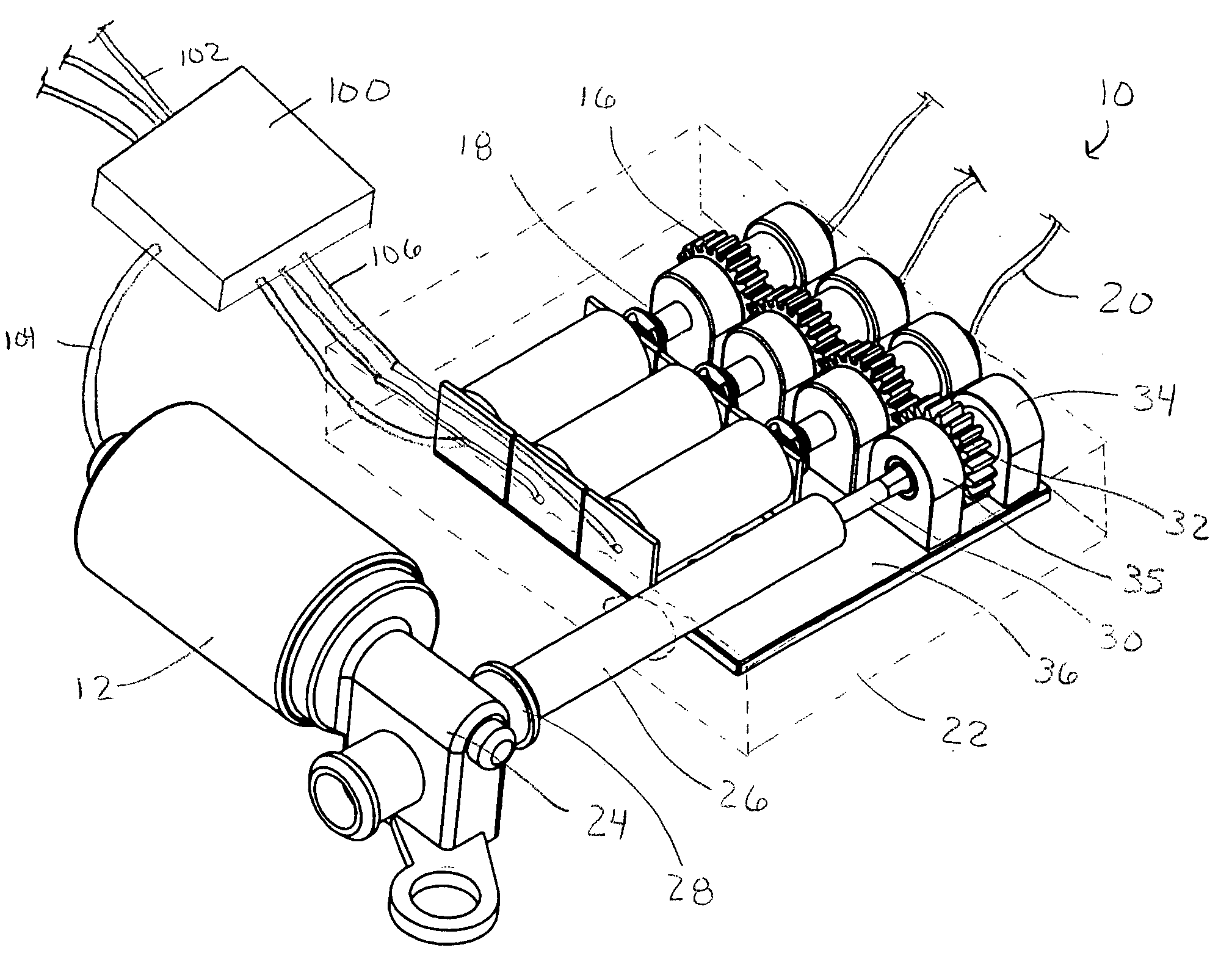 Multiple output transmission