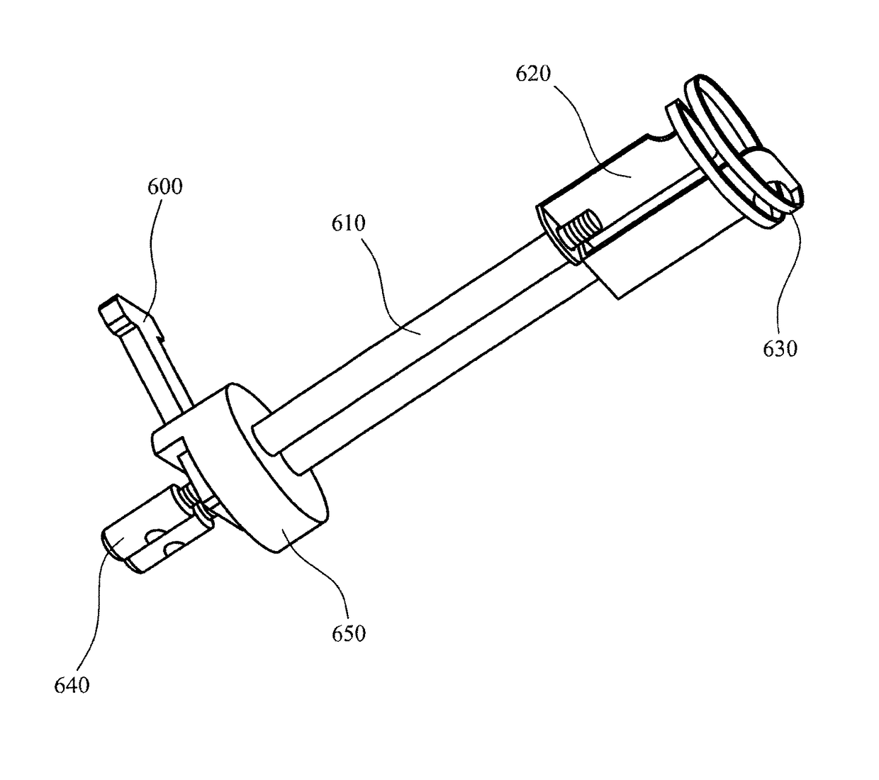 Aerosol generating device with heater assembly