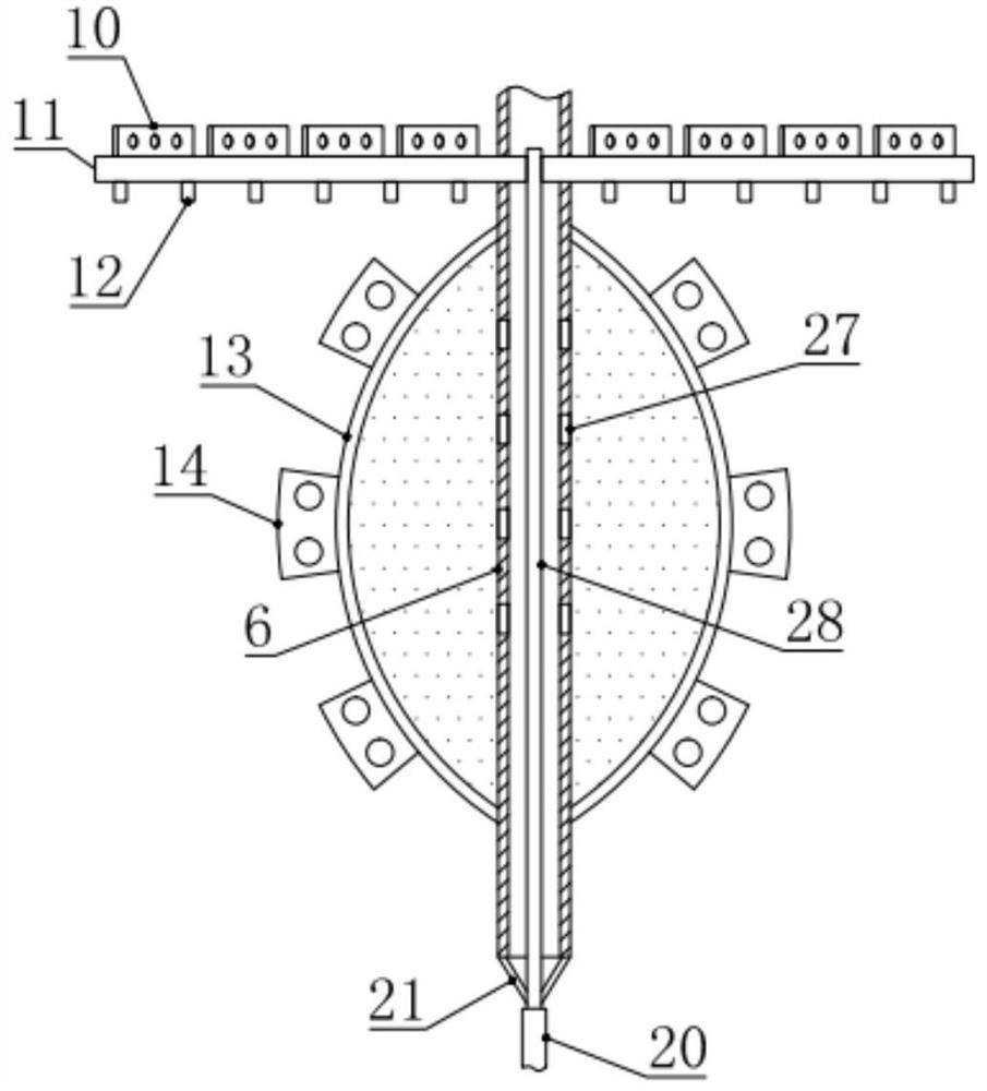 Environment-friendly waste gas treatment device