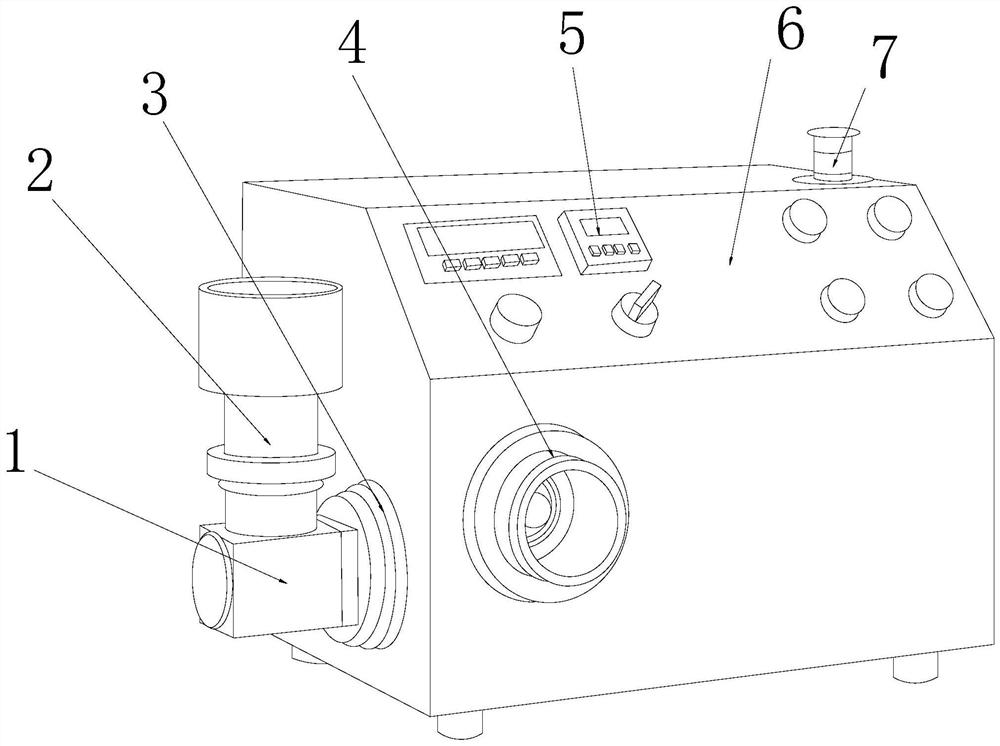 Detection and tubing all-in-one machine and using method