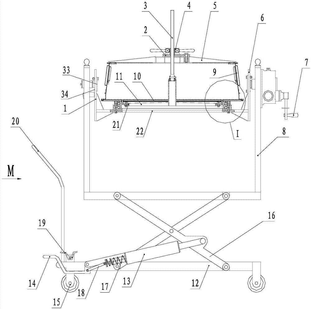 Stress detection device for rotating member of aero engine