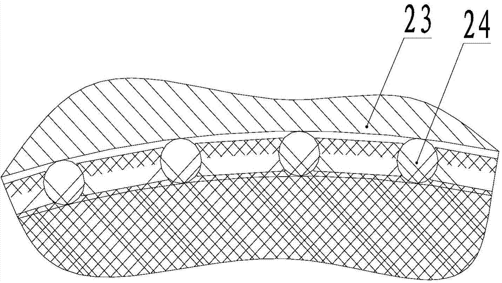 Stress detection device for rotating member of aero engine