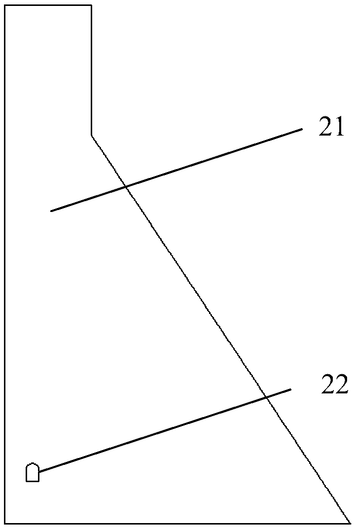 Method of preventing galleries in high concrete dam from arching and preventing bottom plate from cracking