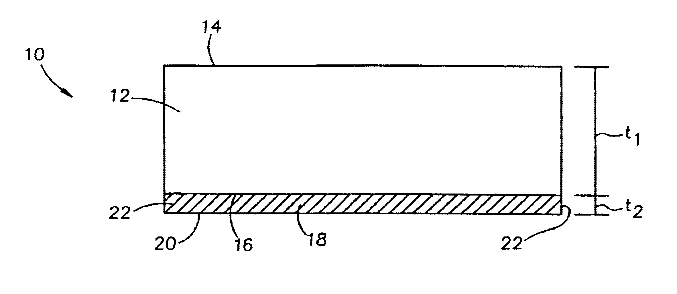 Conductive through wafer vias