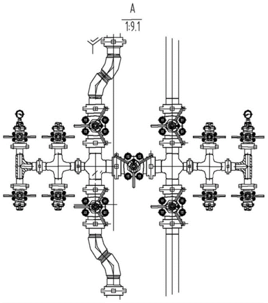 A drilling fluid circulation manifold