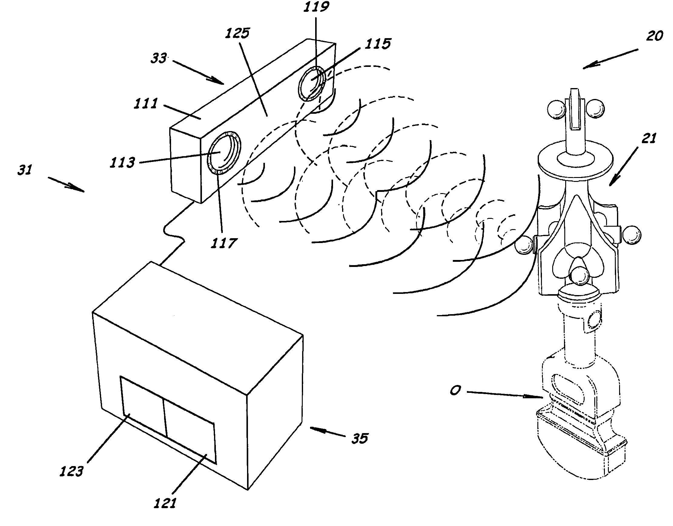 System and tracker for tracking an object, and related methods