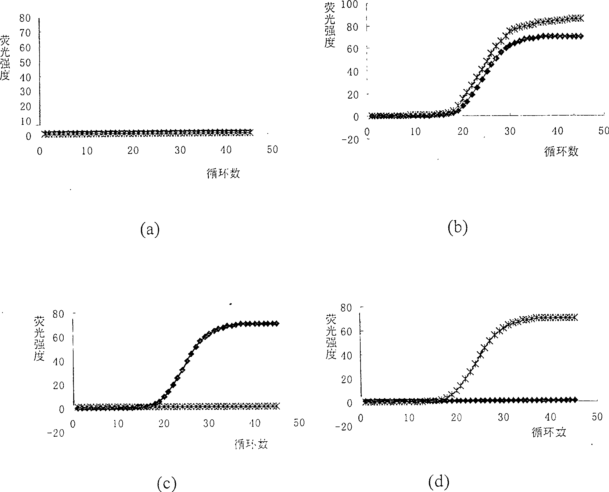 Method of duplex fluorescence PCR - improved molecule beacon for detecting pathogenesis bacterium stemmed from eating source