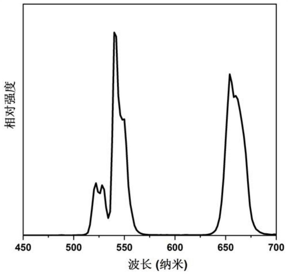 A kind of up-conversion nanocrystal-zeolite composite material and its preparation method and application