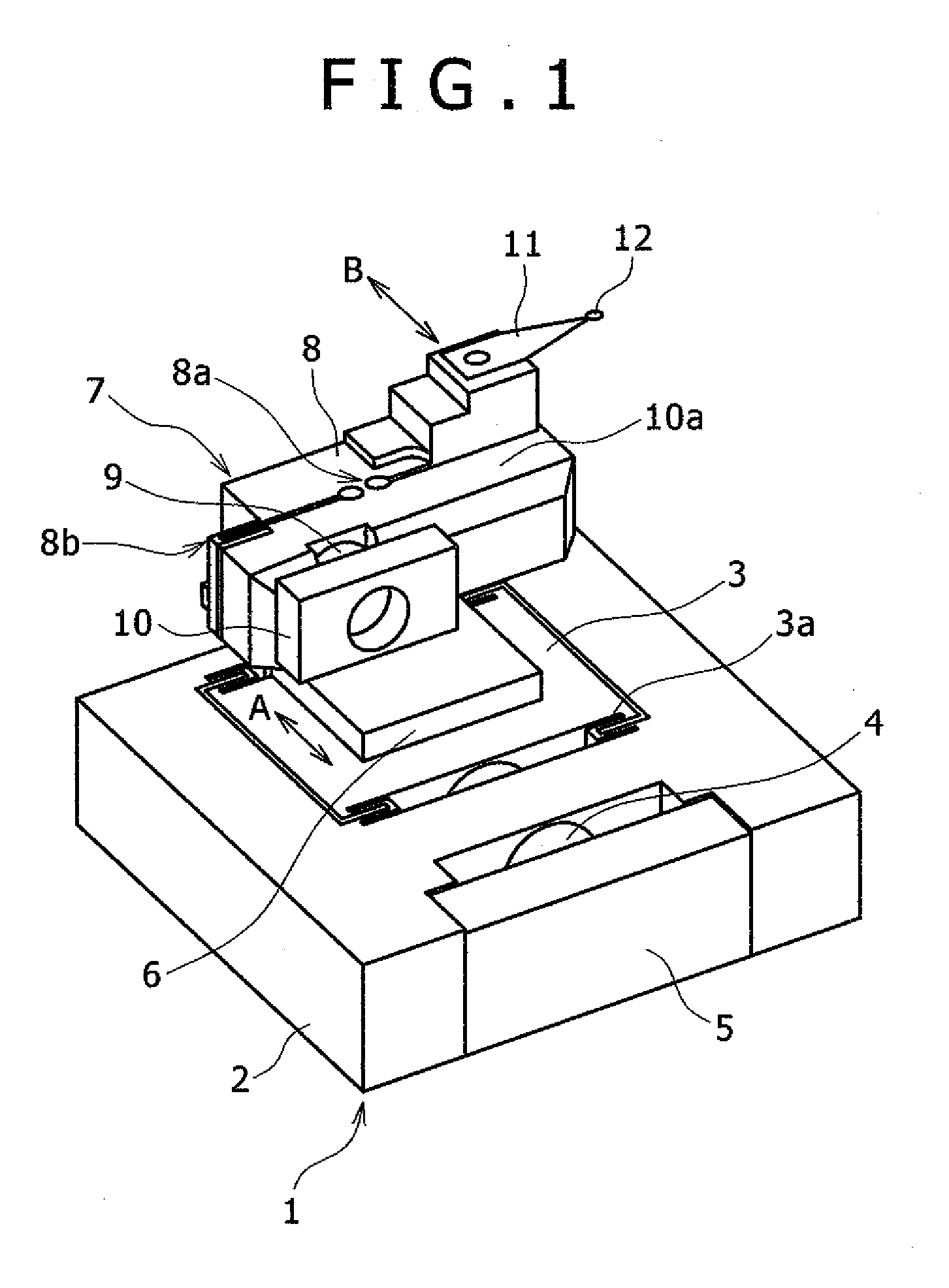 Magnetic head-positioning servo system, magnetic head test system and magnetic disk test system