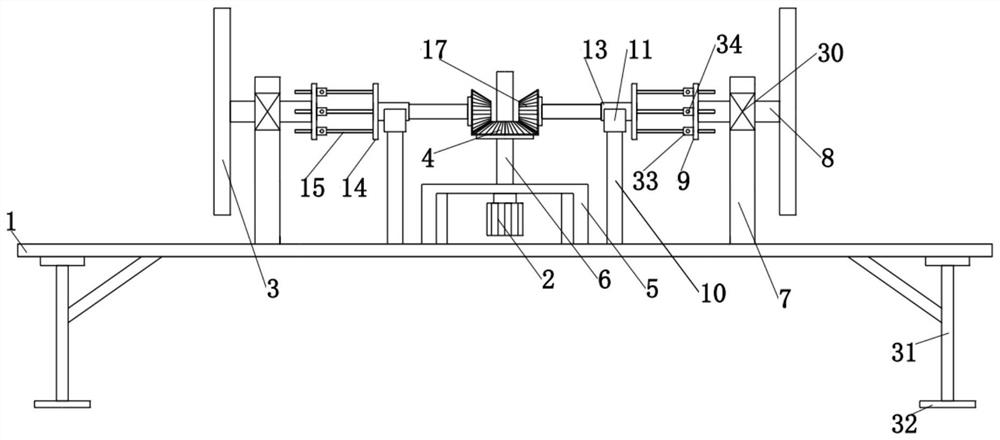 Multi-coupling efficient grinding machine for manganese-zinc material magnetic core production