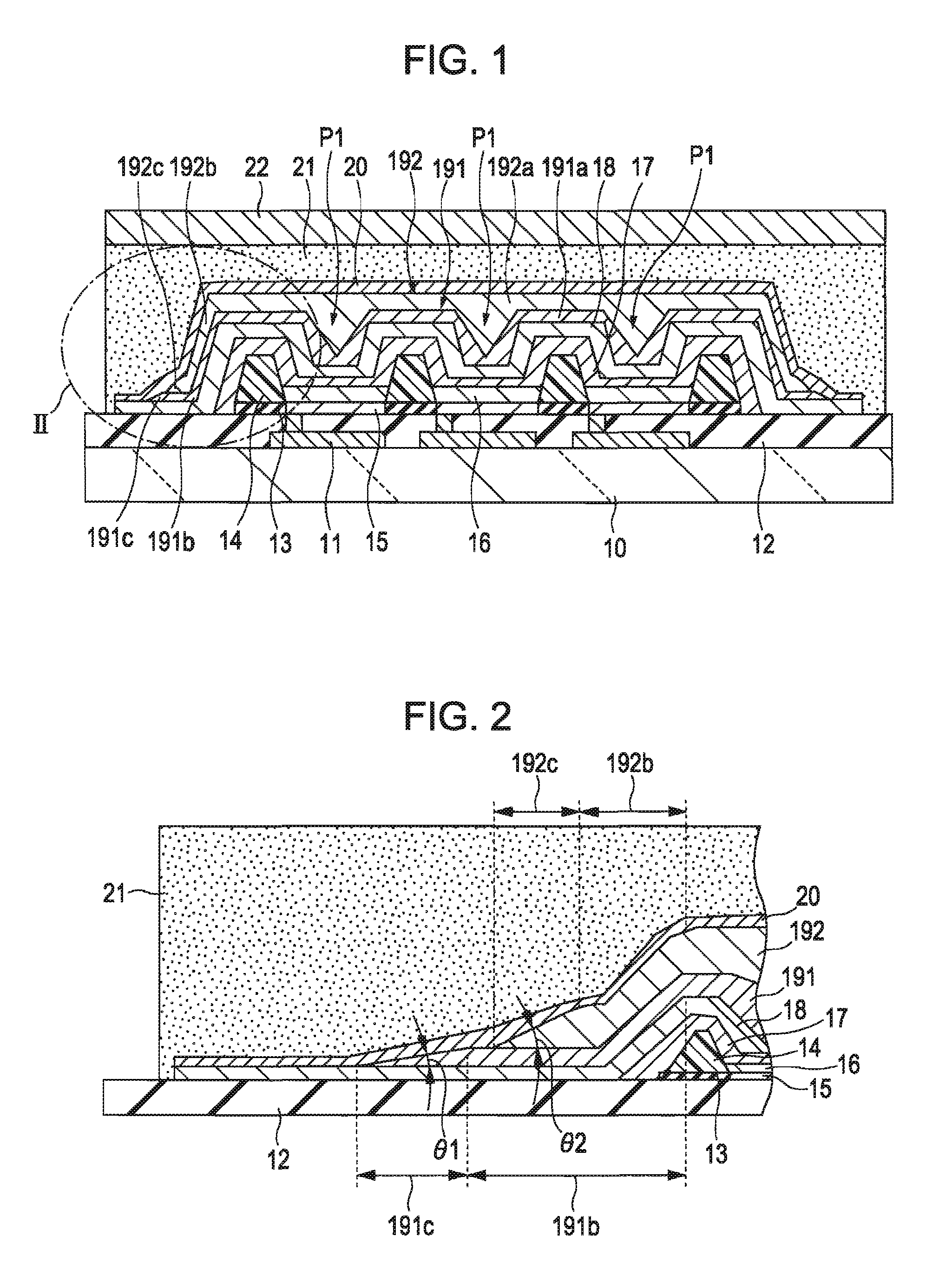 Light-emitting device and electronic apparatus