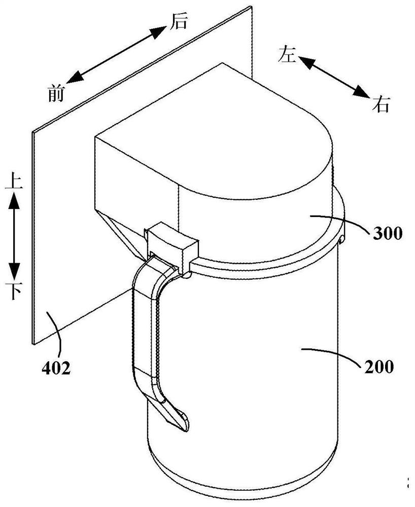 Water storage device and refrigerator