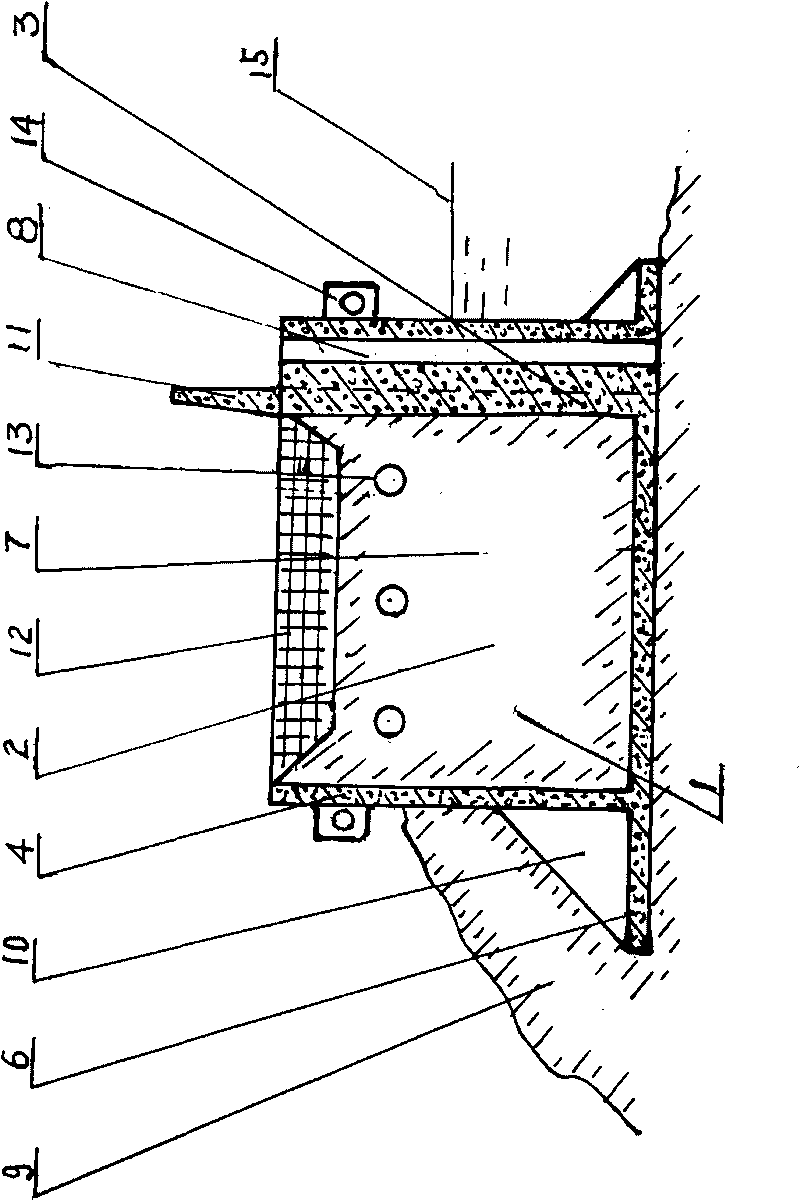 Method for reclaiming land around sea