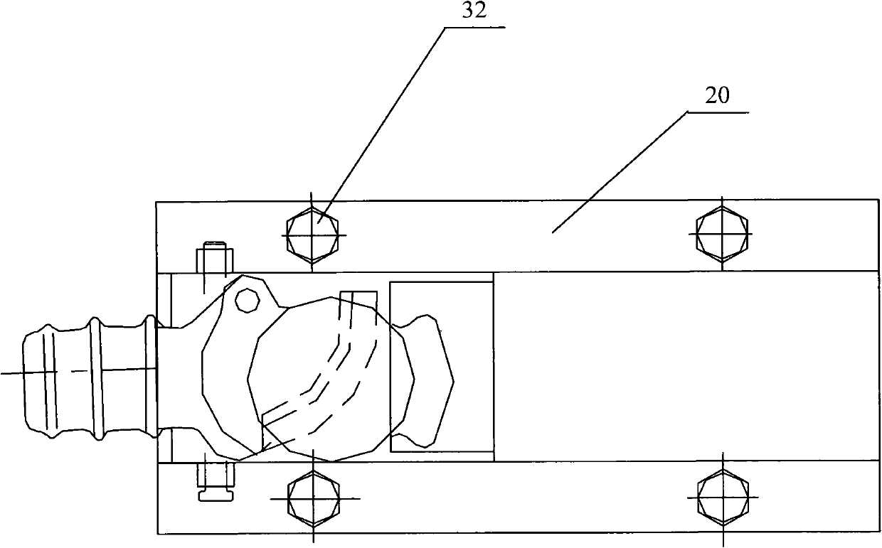 Pneumatic rubber tube assembling machine