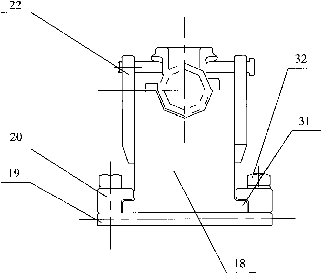 Pneumatic rubber tube assembling machine