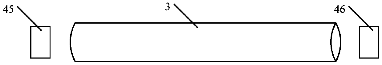 Displacement detection device, magnetic suspension bearing and displacement detection method thereof