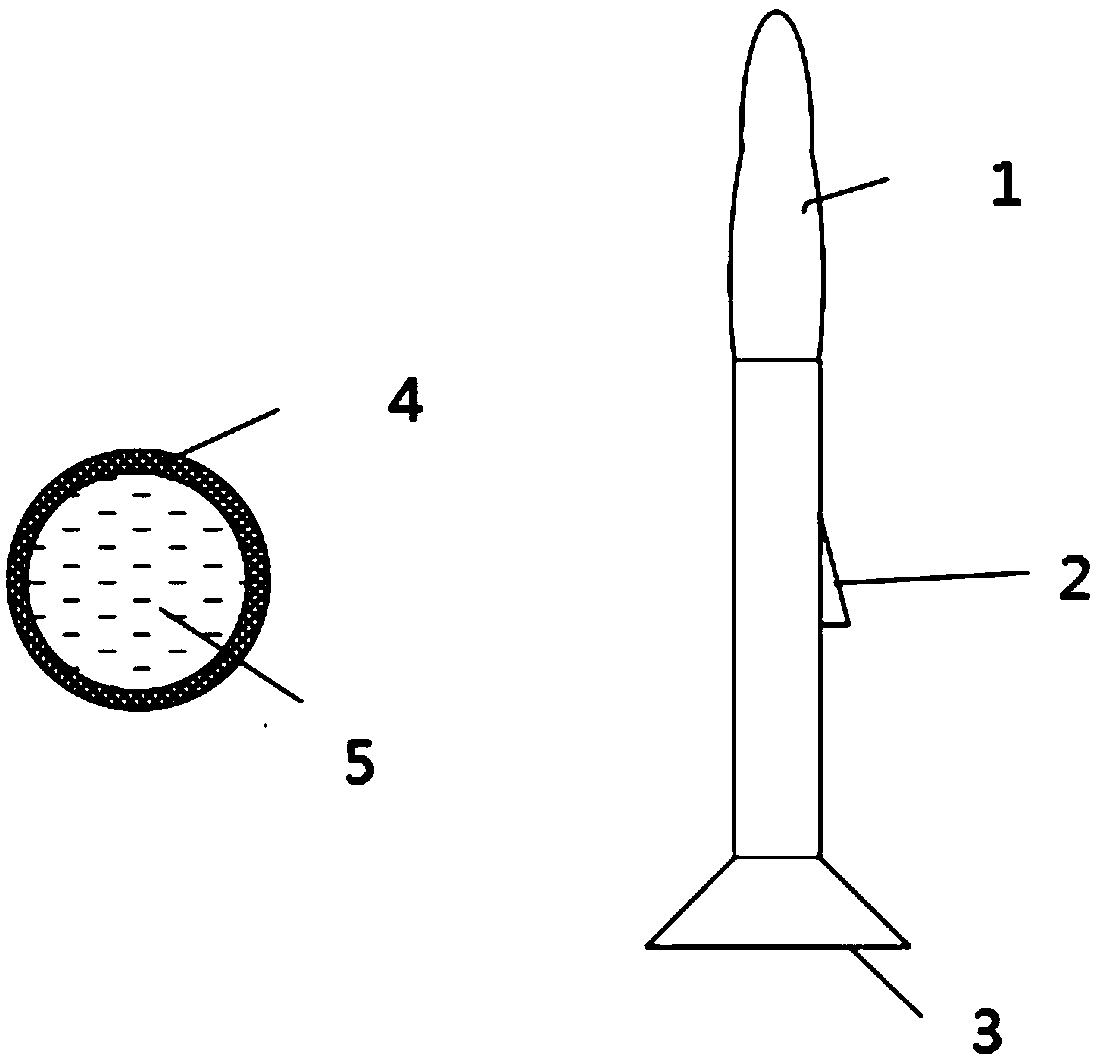 Natural biofilm material moving method