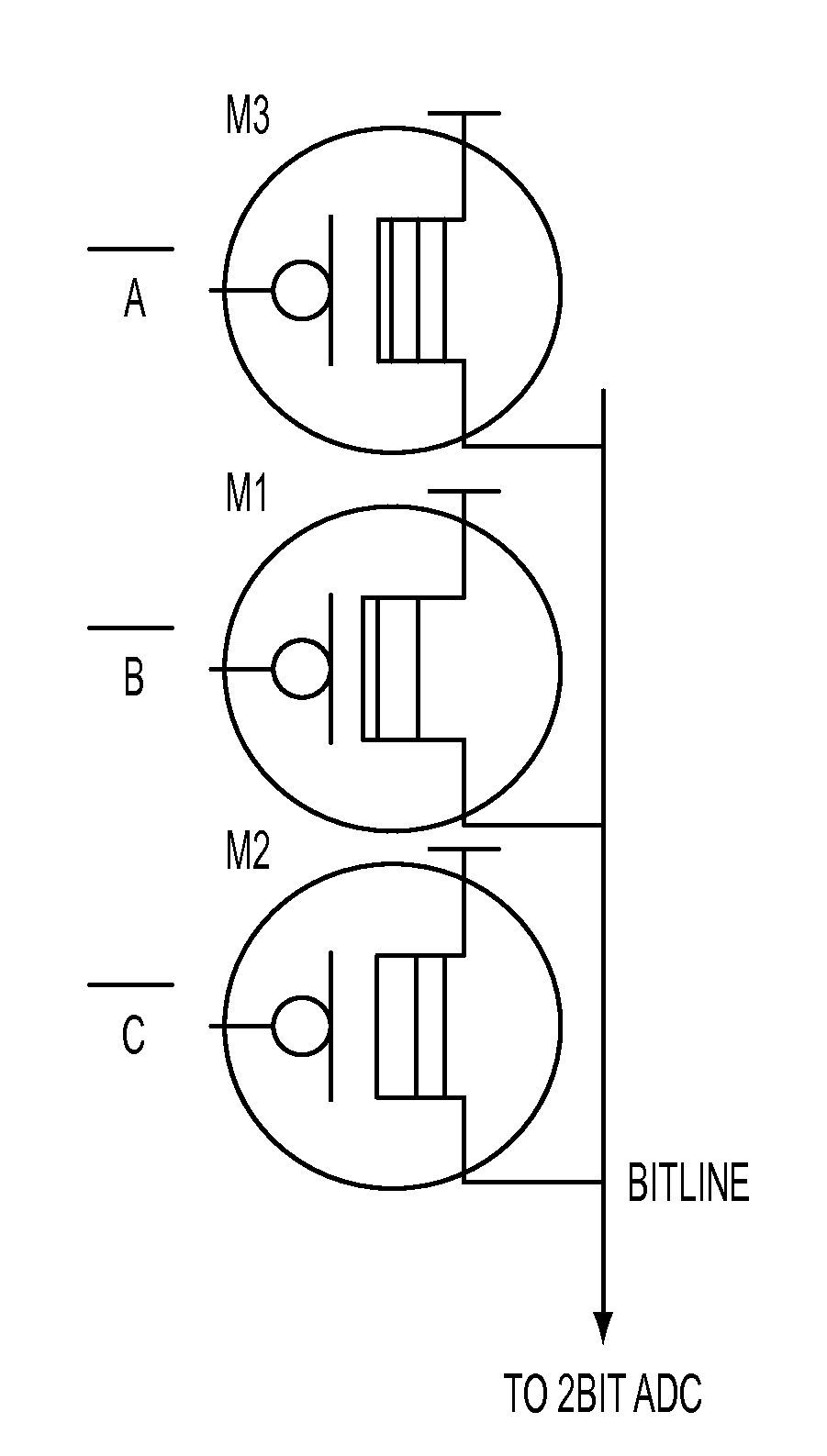 Multi-valued ROM using carbon-nanotube and nanowire fet