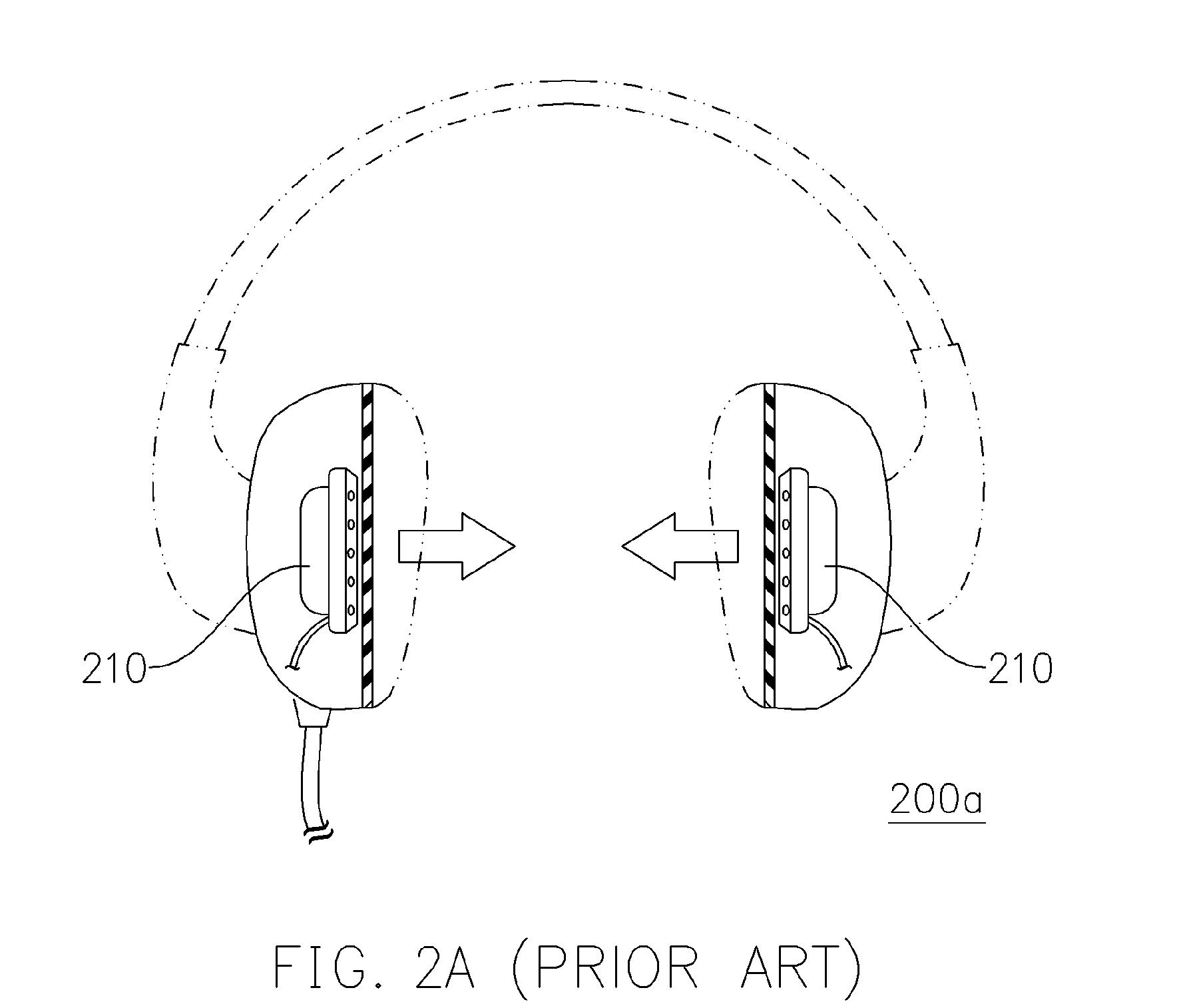 [Earphone structure with a composite sound field ]