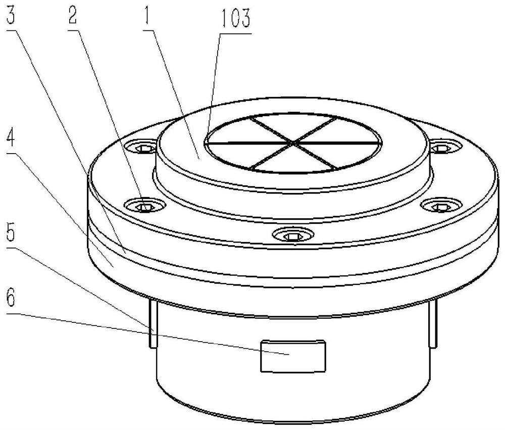 Weighing air flotation device for simulating weightlessness