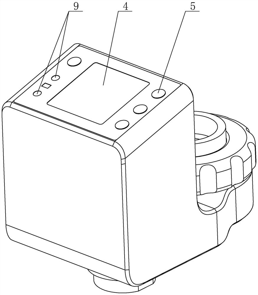 Self-powered intelligent faucet and flow measuring method