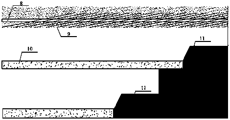 Six-pilot-tunnel twelve-step underground space excavation support and protection method