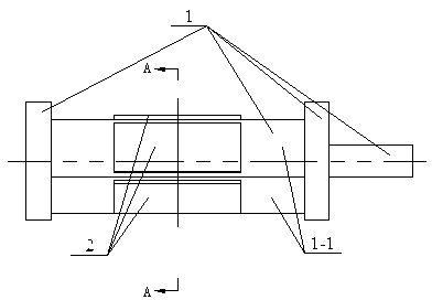 Low-frictional-characteristic air cylinder with piezoelectrically actuated cylinder barrel vertically vibrating