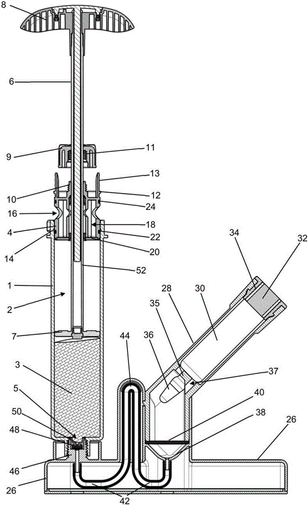 Device And Method For Storing And Mixing Bone Cement