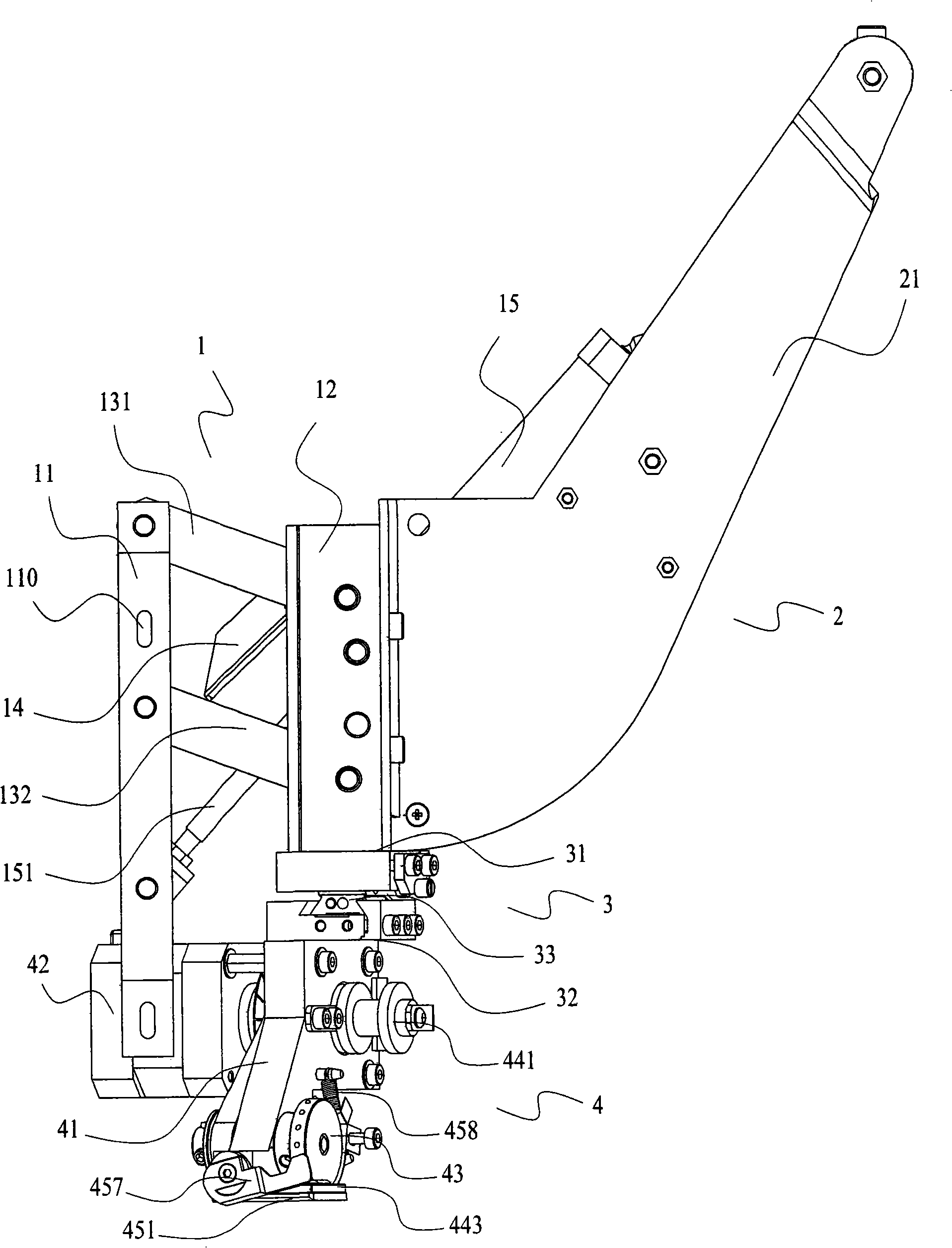 Oblique decorative sheet feeding device