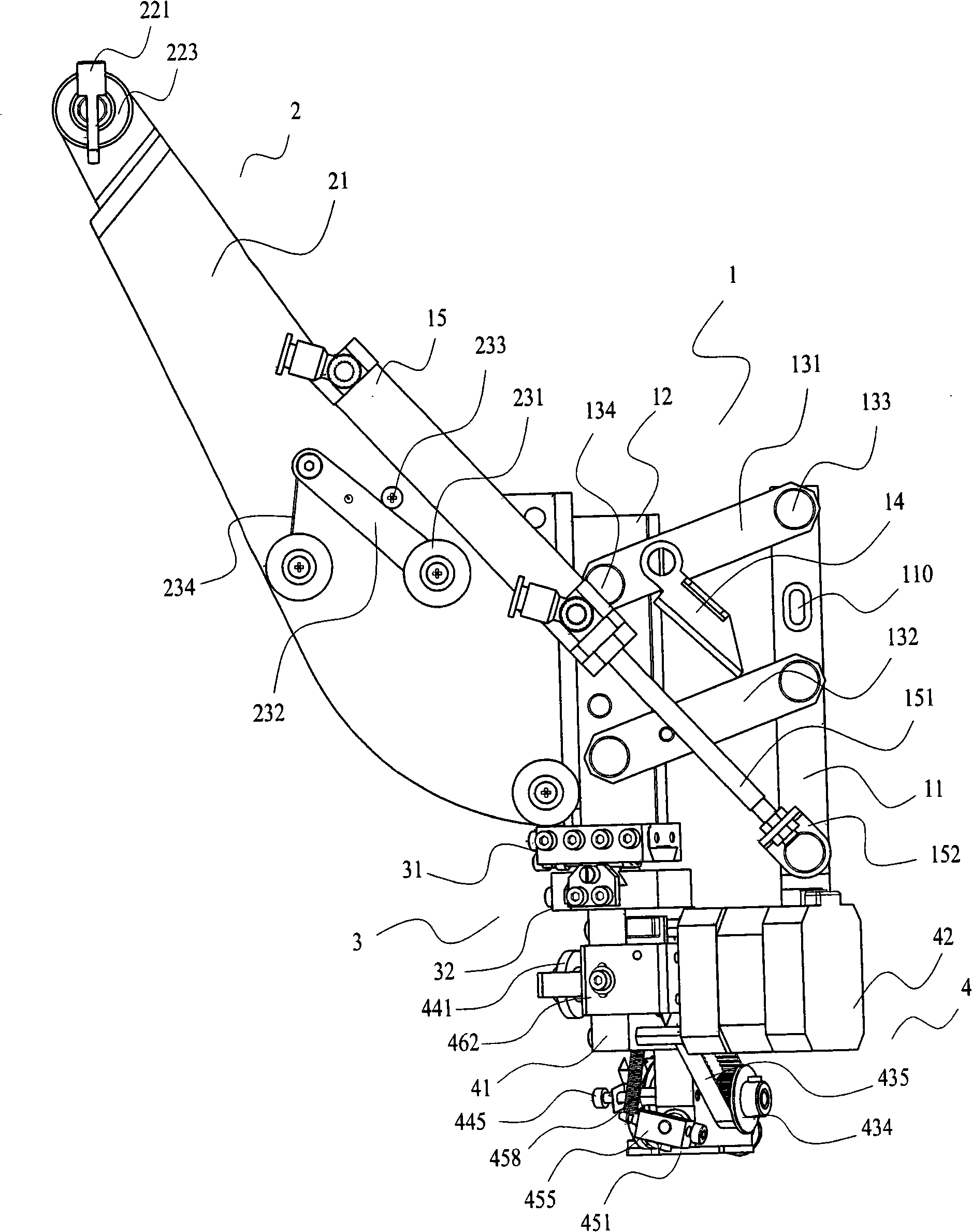 Oblique decorative sheet feeding device