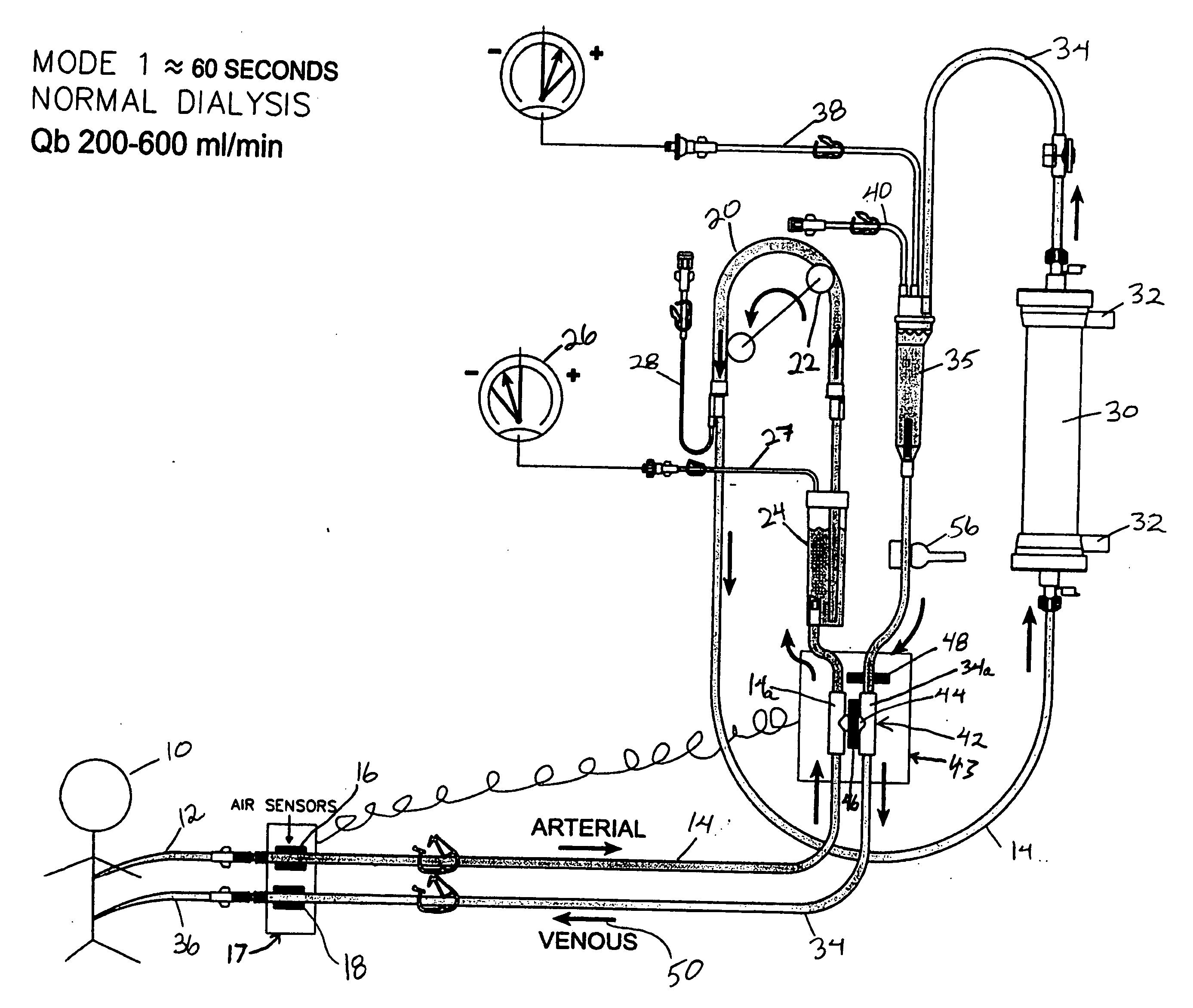 Blood leak monitoring method and apparatus