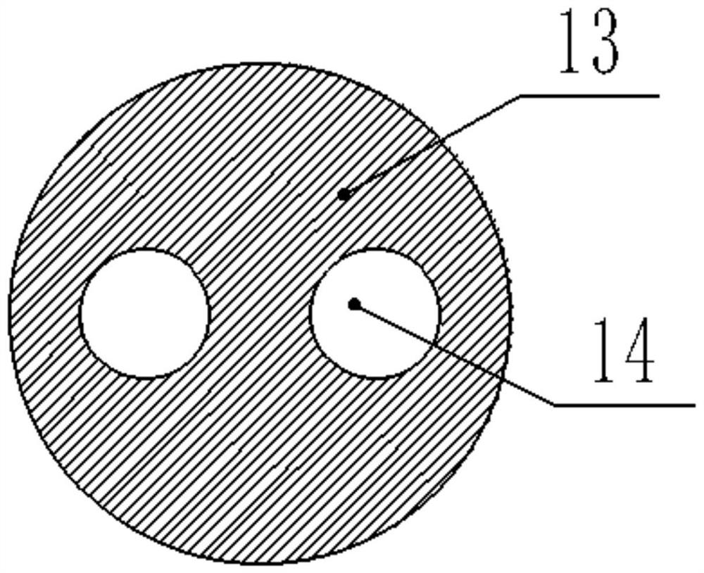 An energy-saving pvc new material processing grinding disc fine crushing device