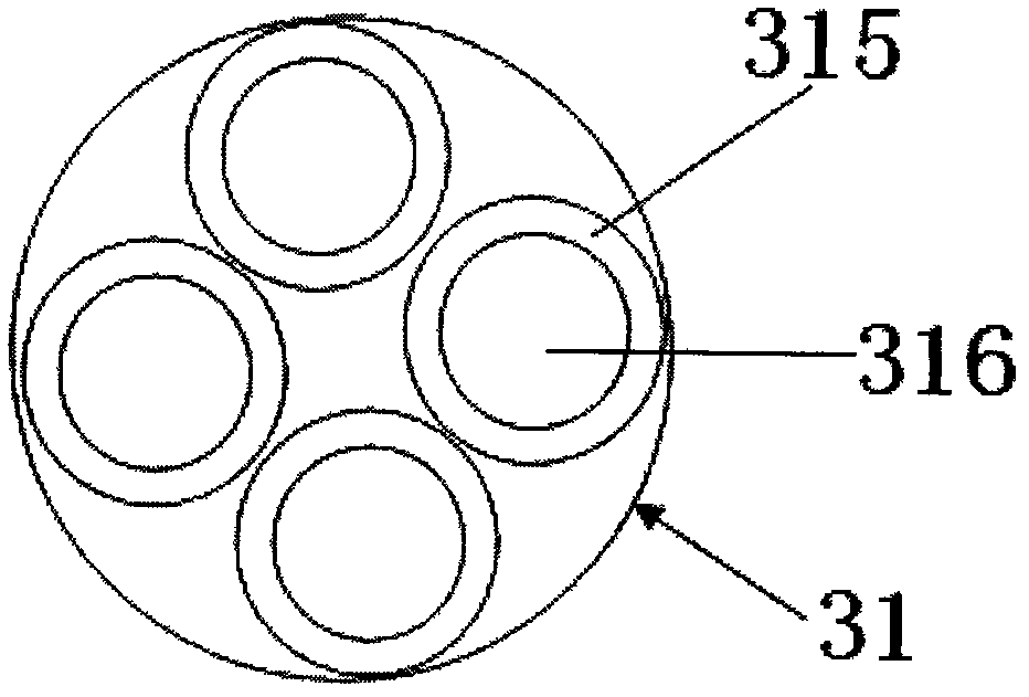 Irregular cable