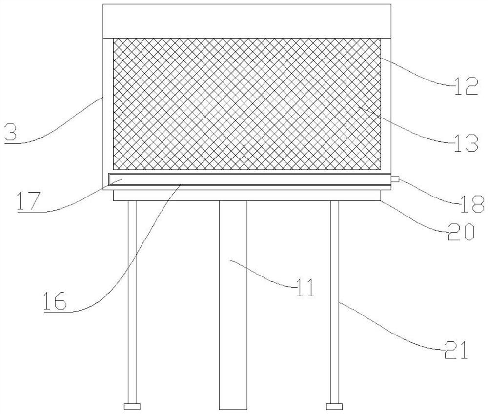 Vertical blowing and sucking type range hood