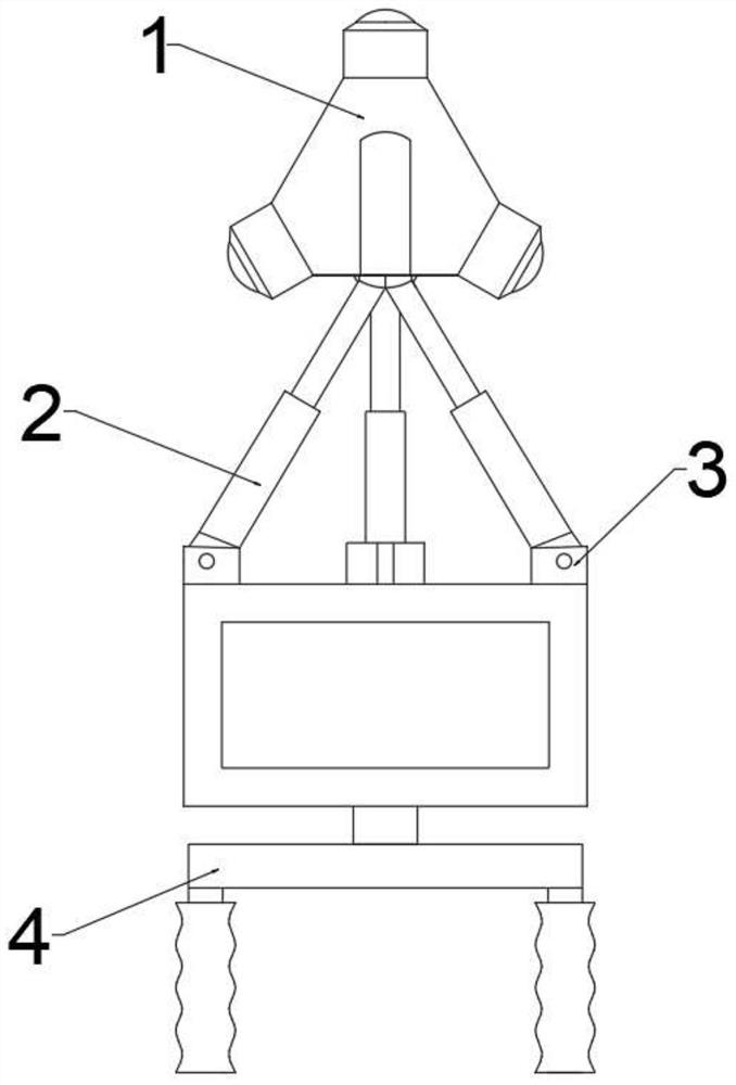 A panoramic camera system for film production