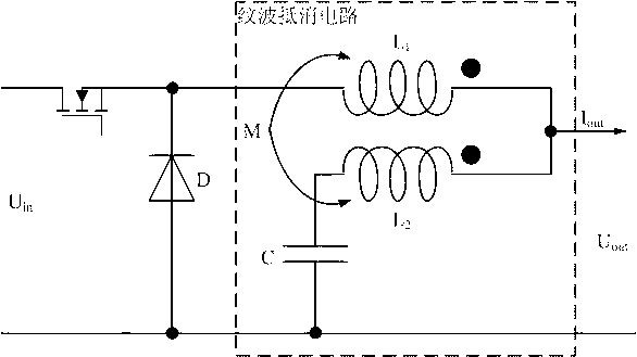 Low ripple current output circuit