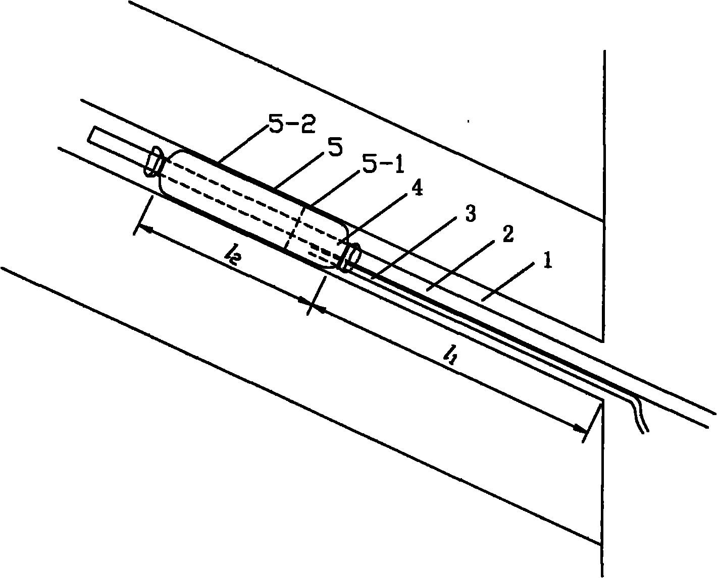 Method for sealing gas drainage boreholes at specified positions