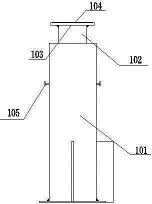 Combined spring support device